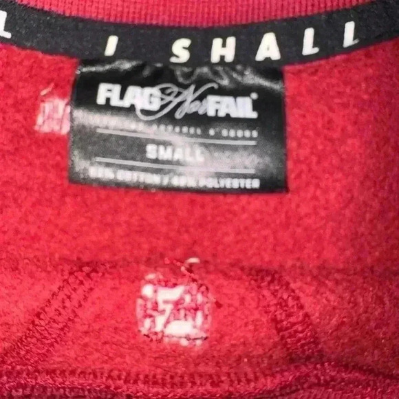 Flag Nor Fail FNF red l/s sweatshirt - Picture 5 of 6